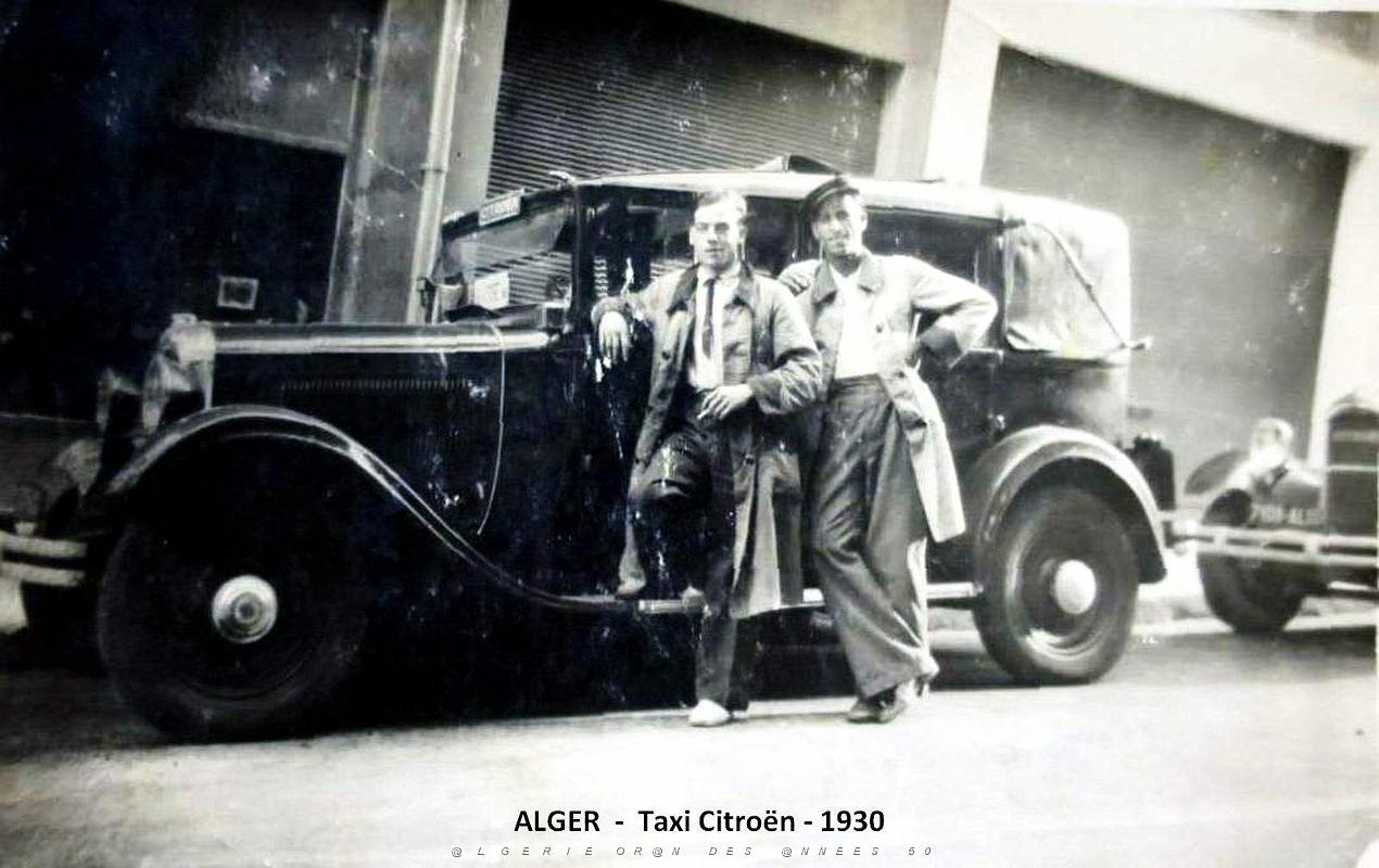Alger - Taxi Citroen - 1930.jpg
